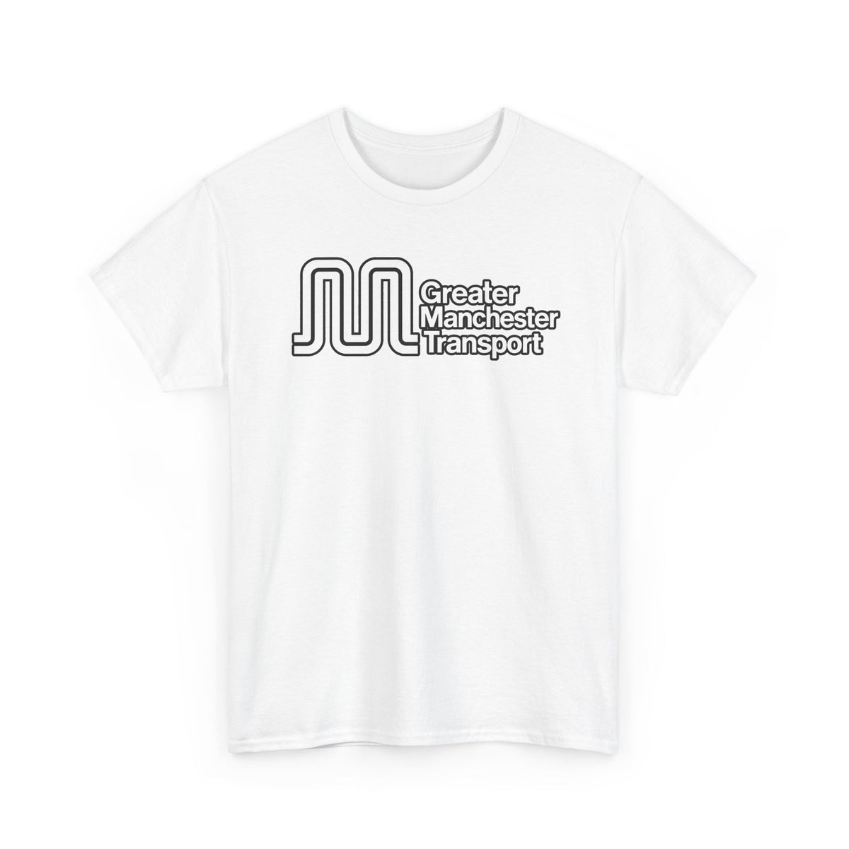 Greater Manchester Transport Tee – Vintage Bus Graphic T-Shirt