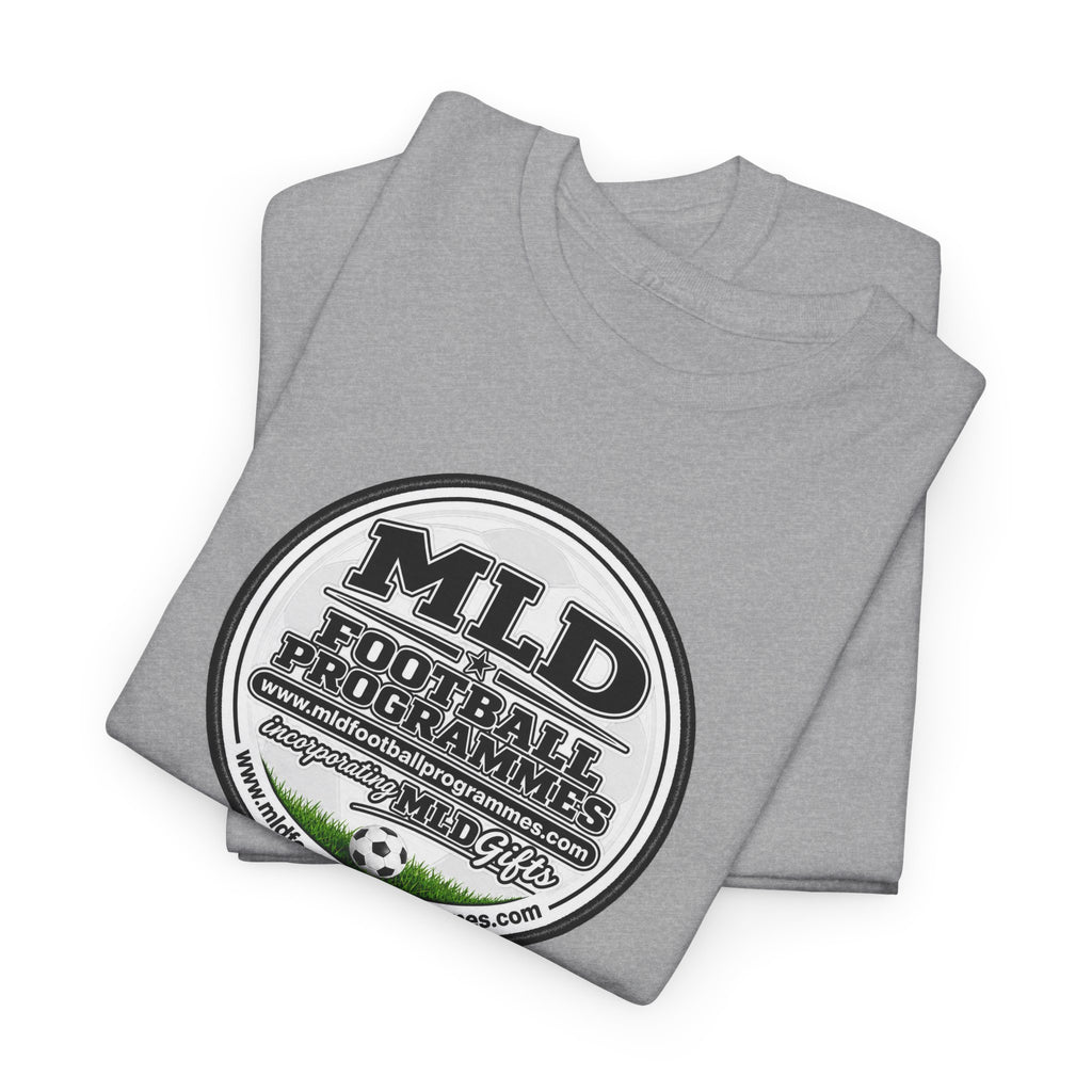 MLD Football Programmes Vintage Logo Cotton T-Shirt