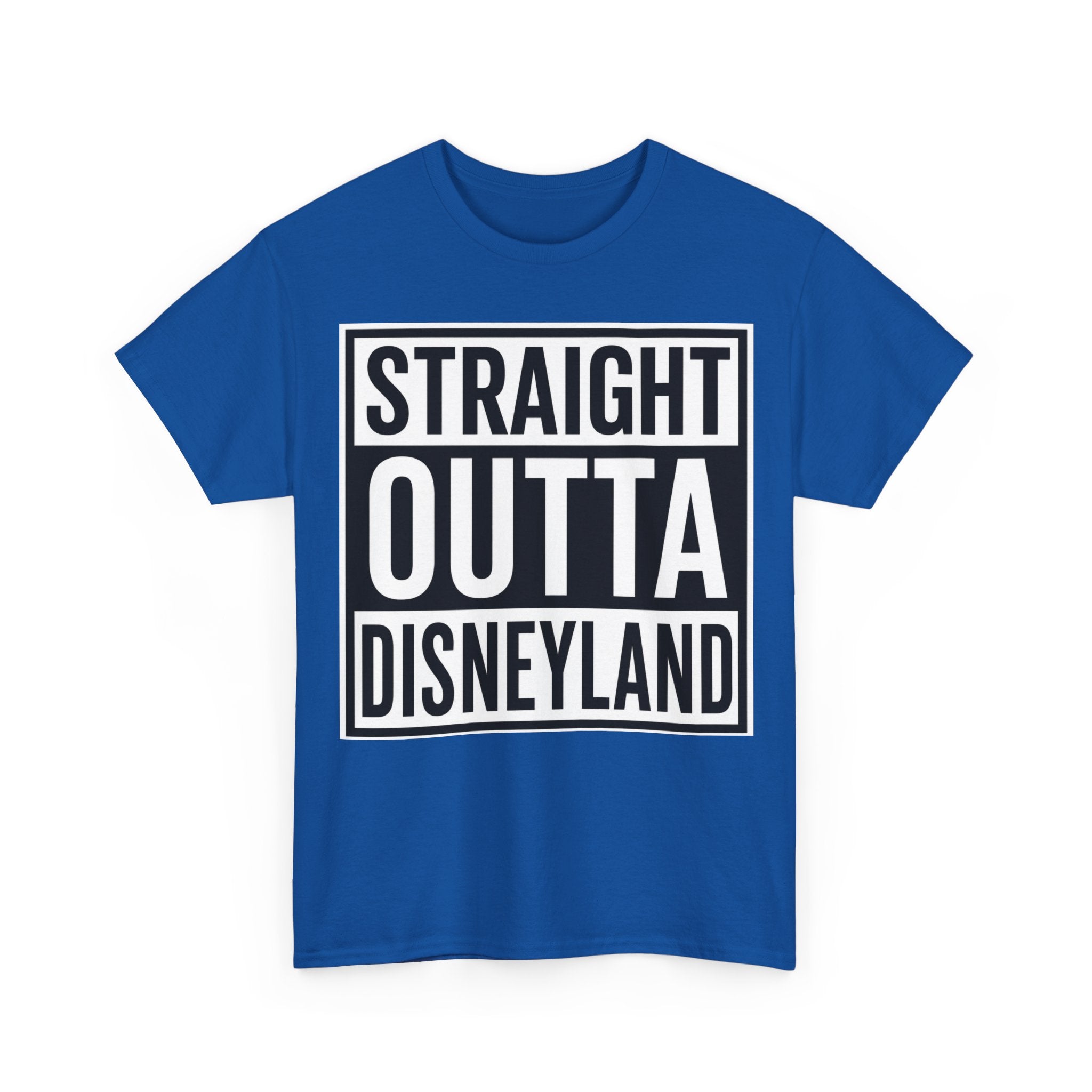 Straight Outta Disneyland T-Shirt — Funny Theme Park Vacation Shirt