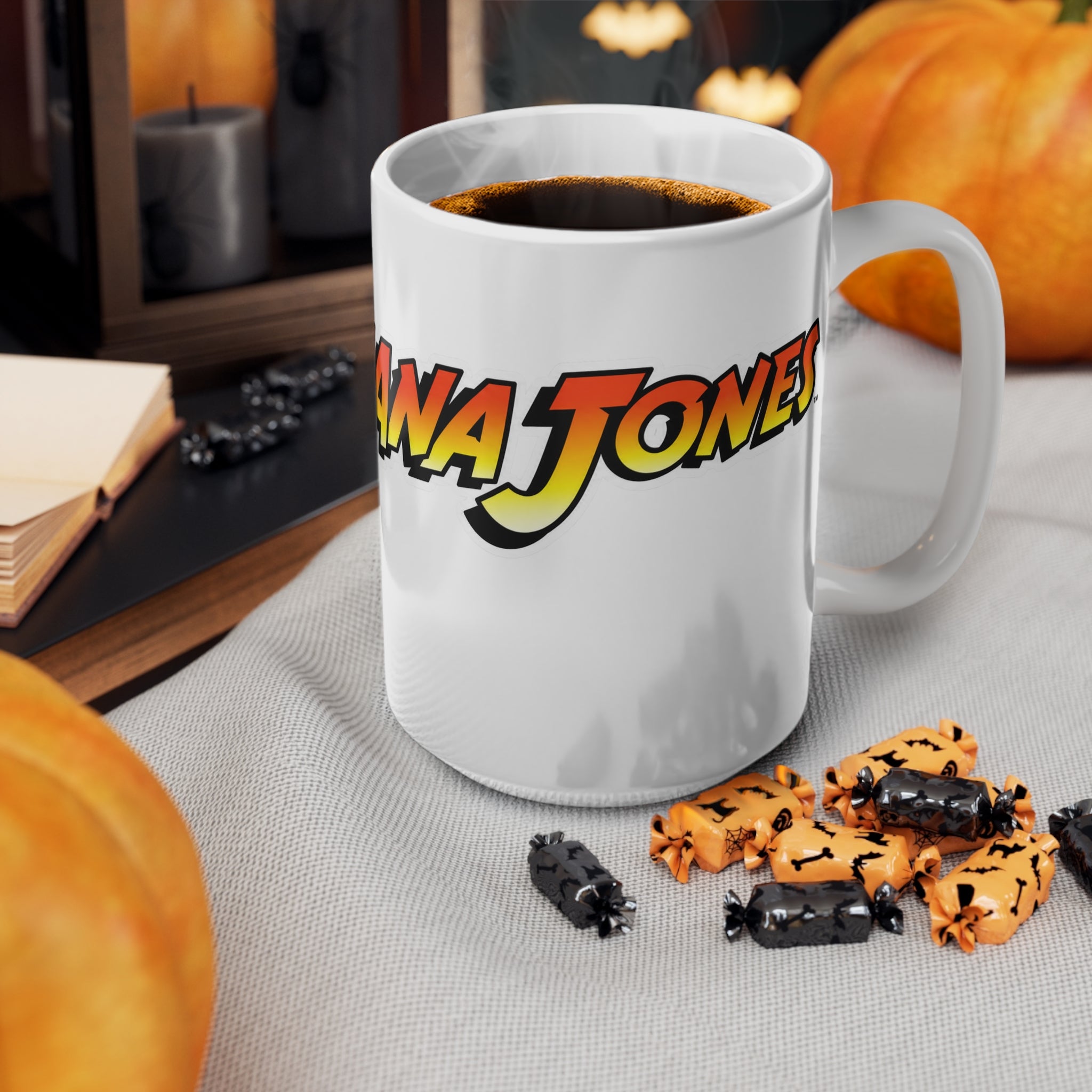 Indiana Jones Retro Movie-Style Ceramic Coffee Mug (11oz & 15oz)