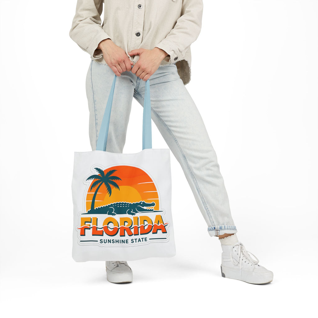 Florida Sunshine State Canvas Tote