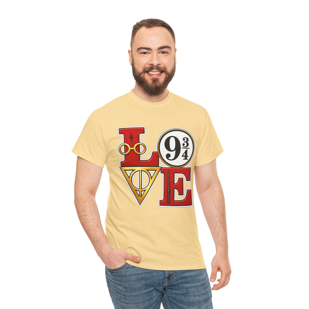 Harry Potter Inspired Love 9 3/4 Wizardry Tee