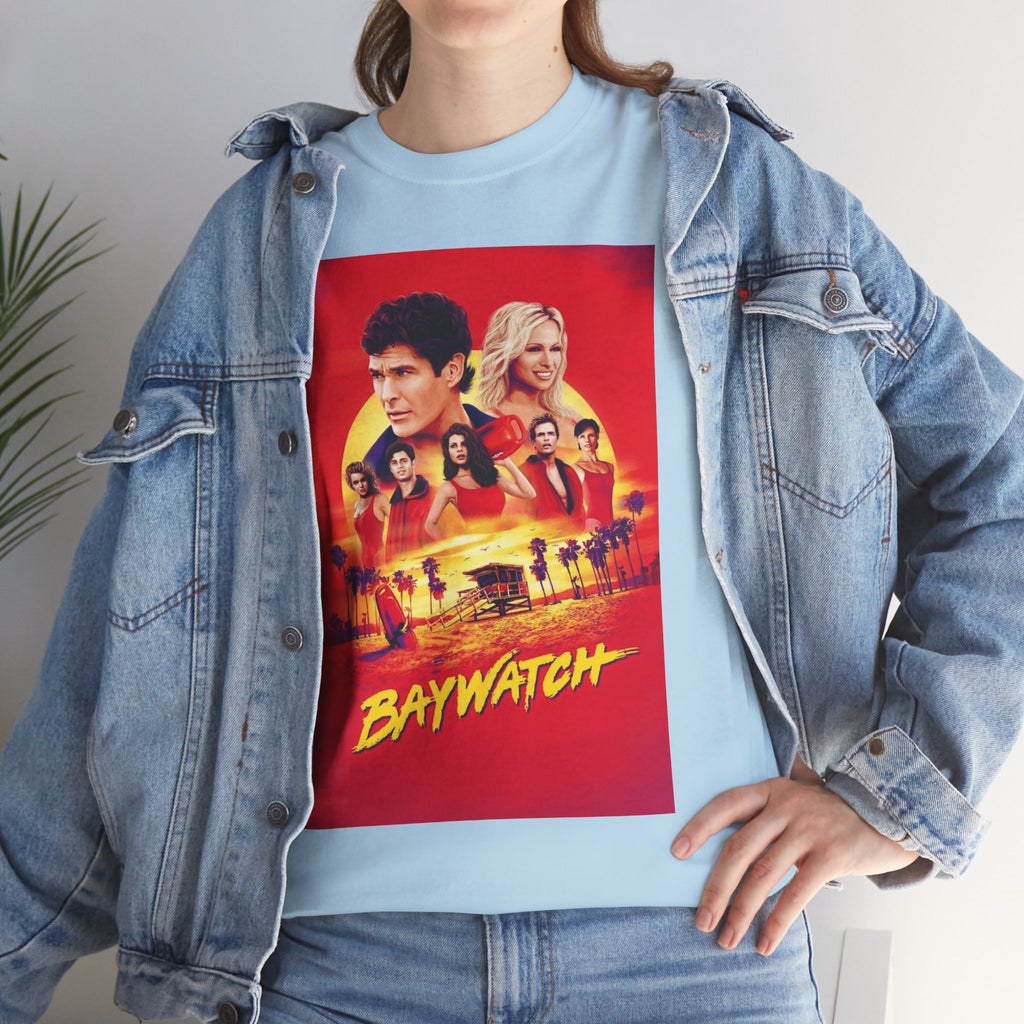 Baywatch Movie Poster Cotton T-Shirt