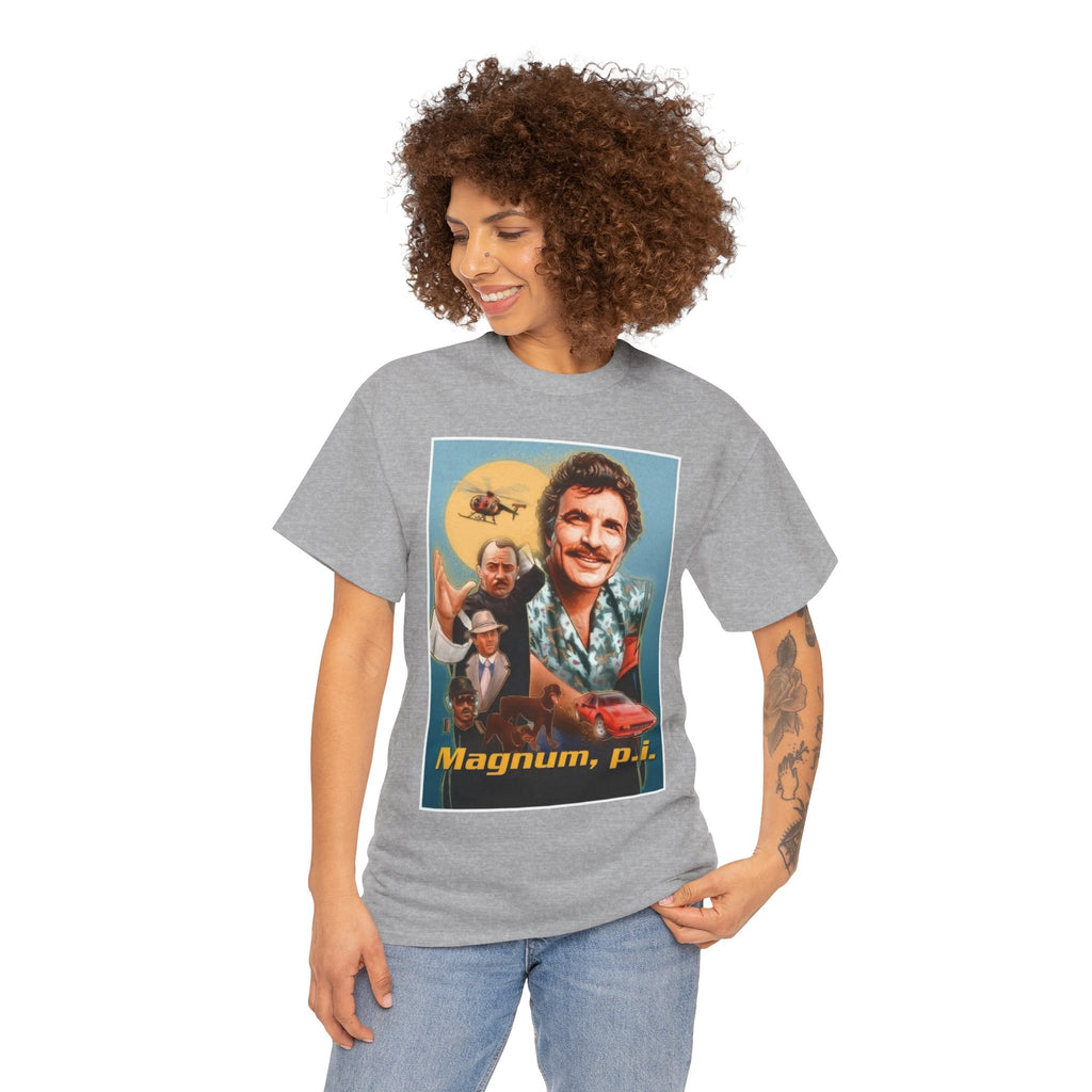 Magnum, P.I. Retro TV Show Inspired Cotton T-Shirt