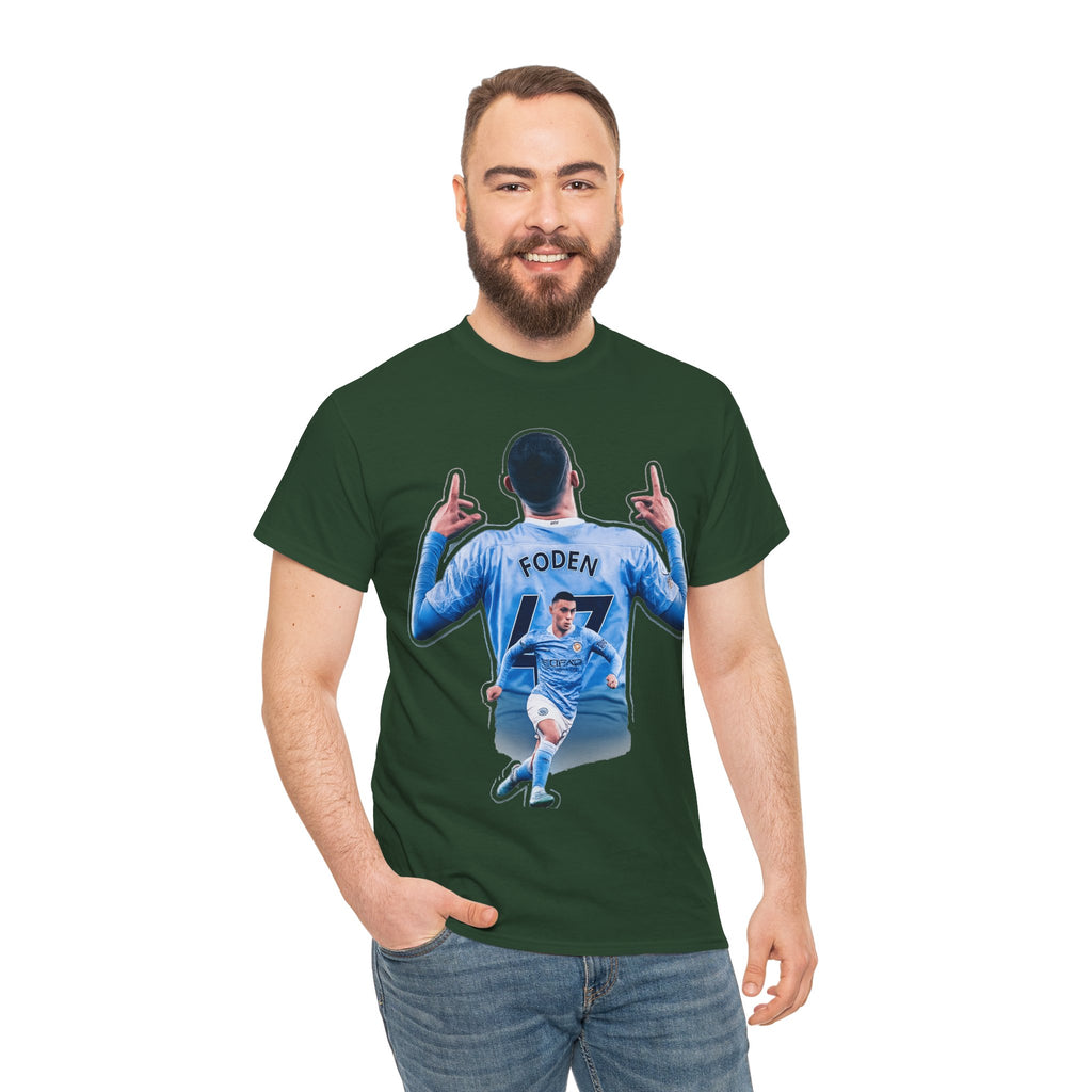 Phil Foden Soccer Fan T‑Shirt – Manchester City Jersey Graphic Tee