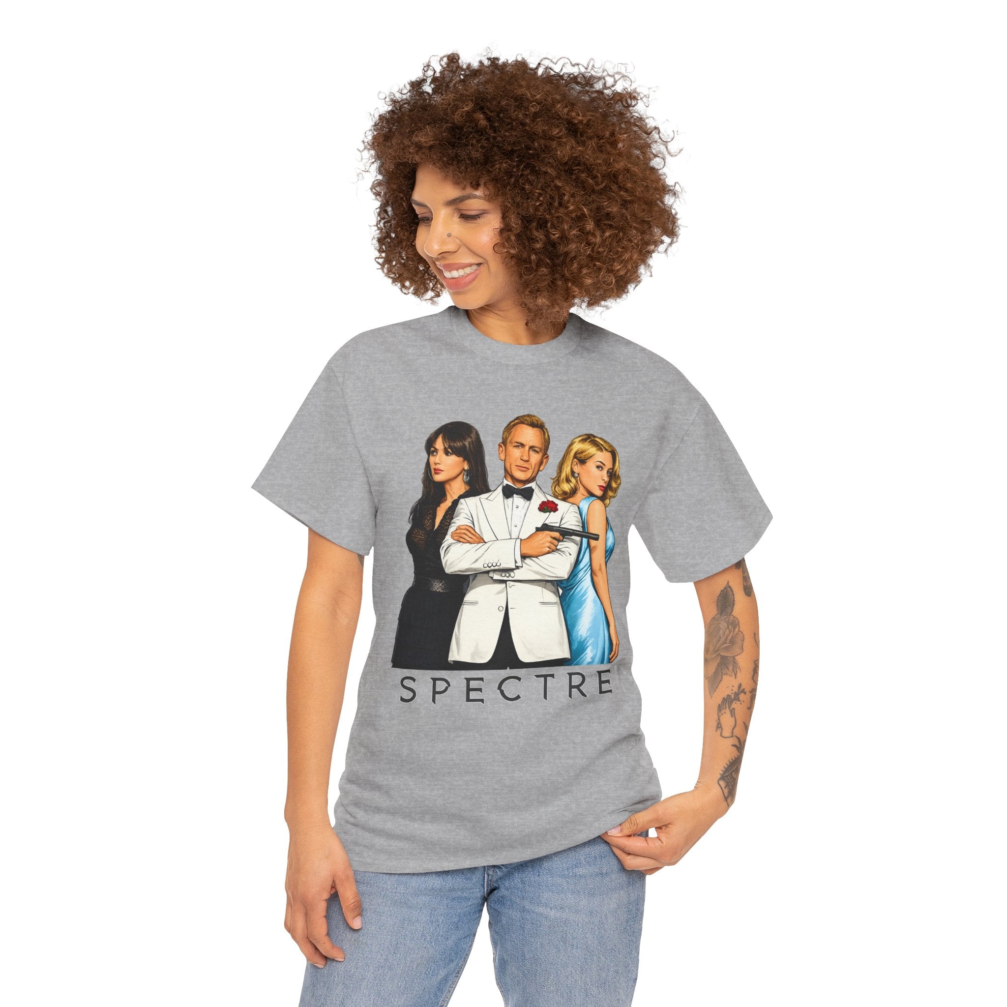 James Bond Spectre Movie Poster Tee — Retro James Bond Style Graphic T-Shirt