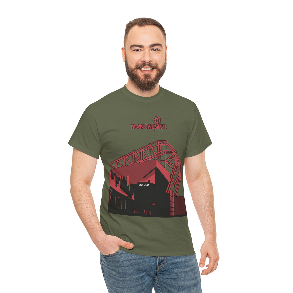 Manchester United Old Trafford Stadium Cotton T-Shirt