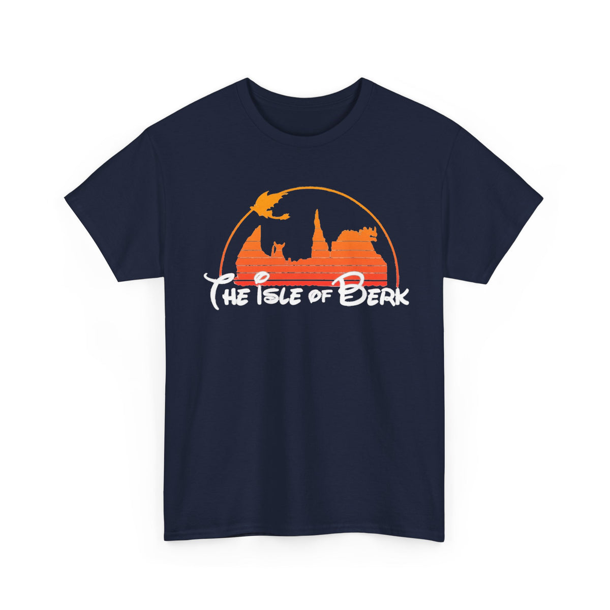 Isle of Berk Sunset Tee — How to Train Your Dragon Inspired Graphic T-Shirt