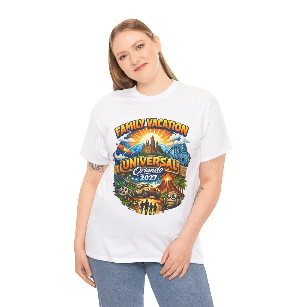 Universal Orlando 2027 Family Vacation T-Shirt
