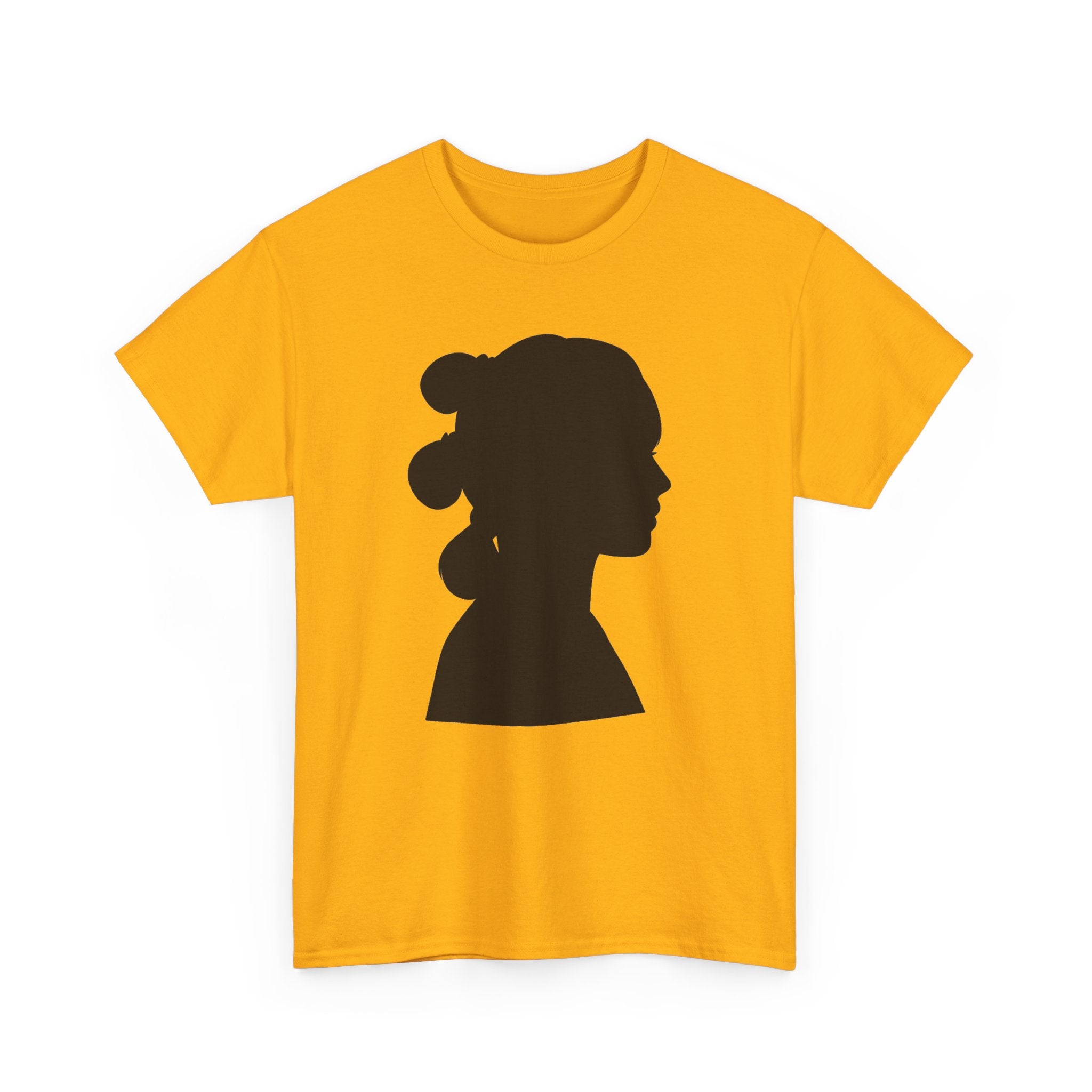 Princess Leia Star Wars Silhouette Profile Tee — Classic Portrait T‑Shirt