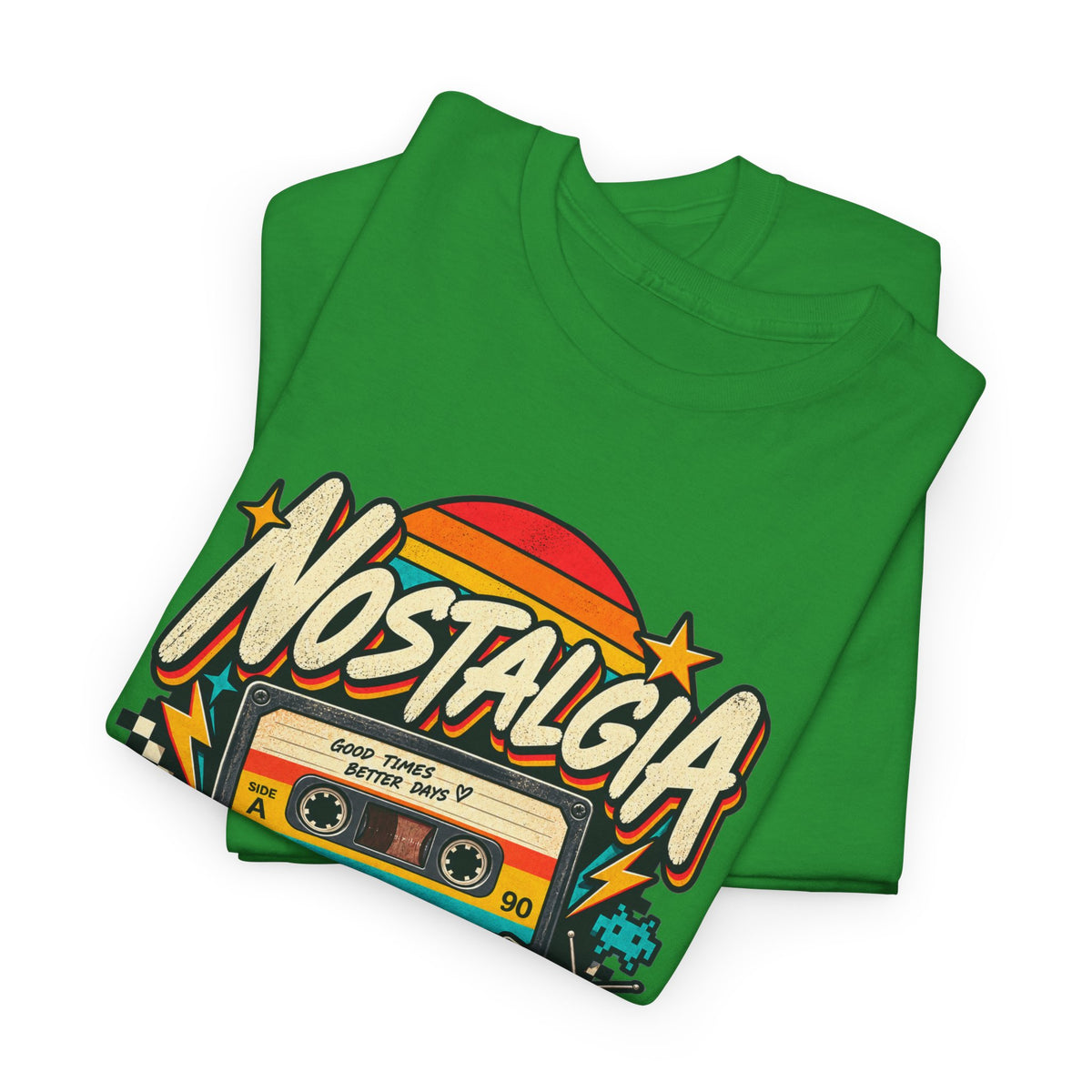 Nostalgia Never Gets Old Unisex Heavy Cotton Tee