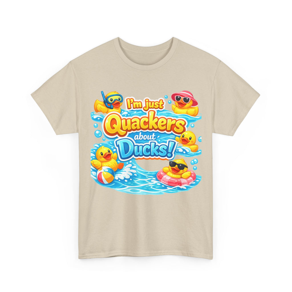 I'm Just Quackers About Ducks! Cute Rubber Duck Pool Tee