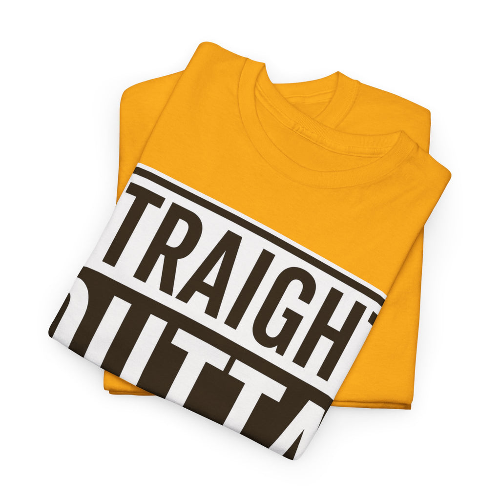 Straight Outta Patience T-Shirt — Funny Graphic Tee for Sarcastic Humor