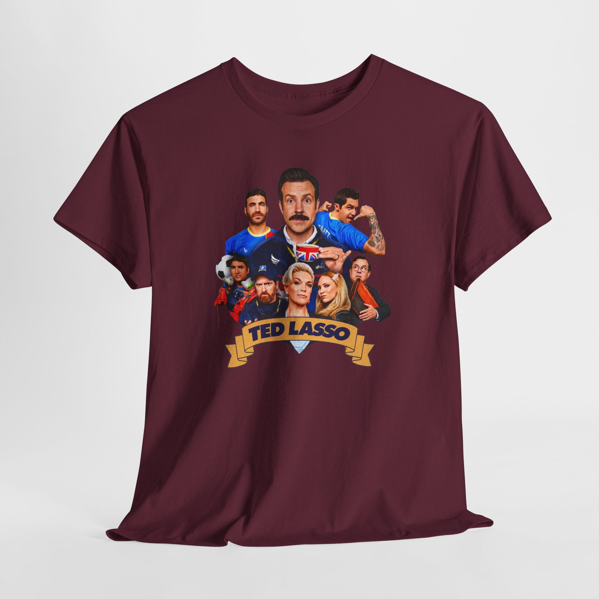 Ted Lasso Inspired Cast Graphic Tee — TV Show Fan Shirt