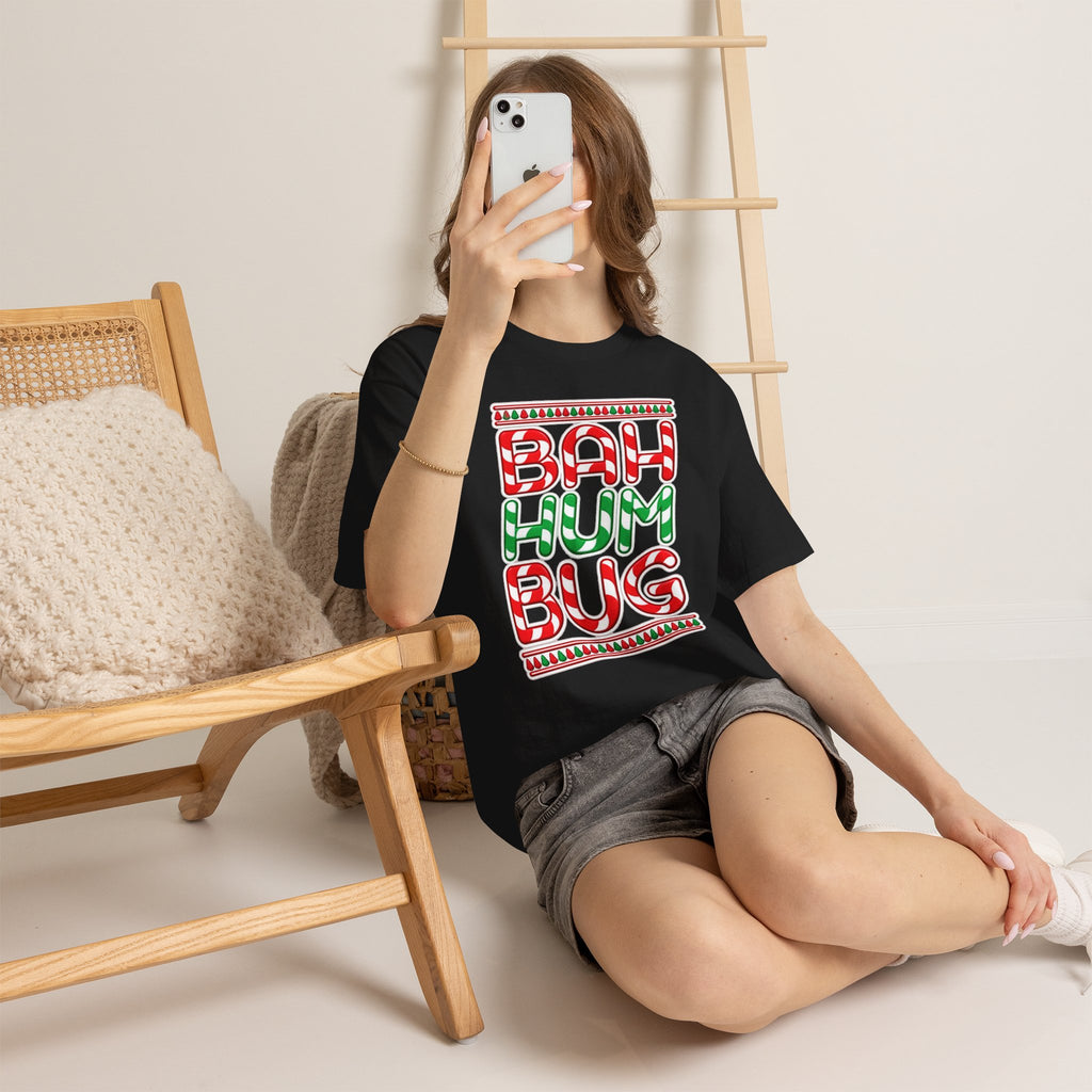 Bah Humbug Christmas Holiday Cotton T-Shirt