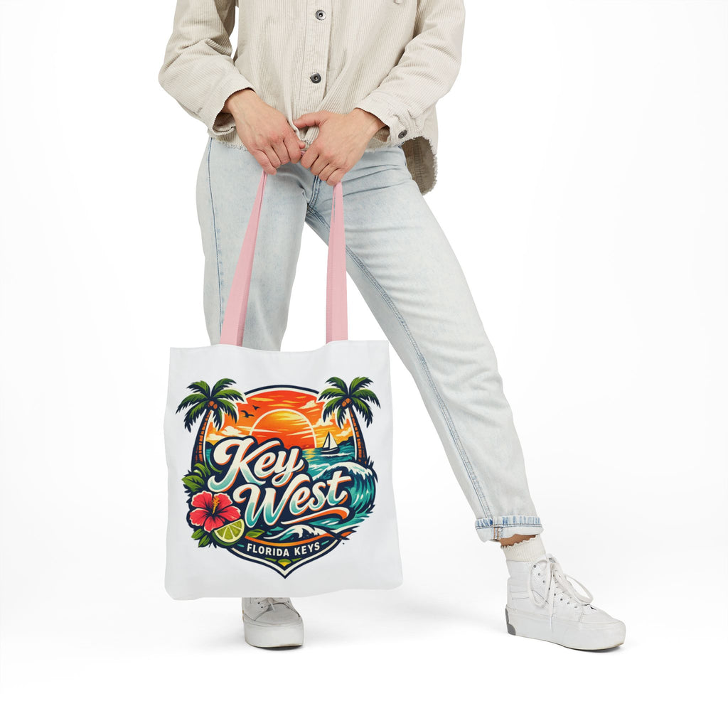 Key West Sunset Canvas Tote