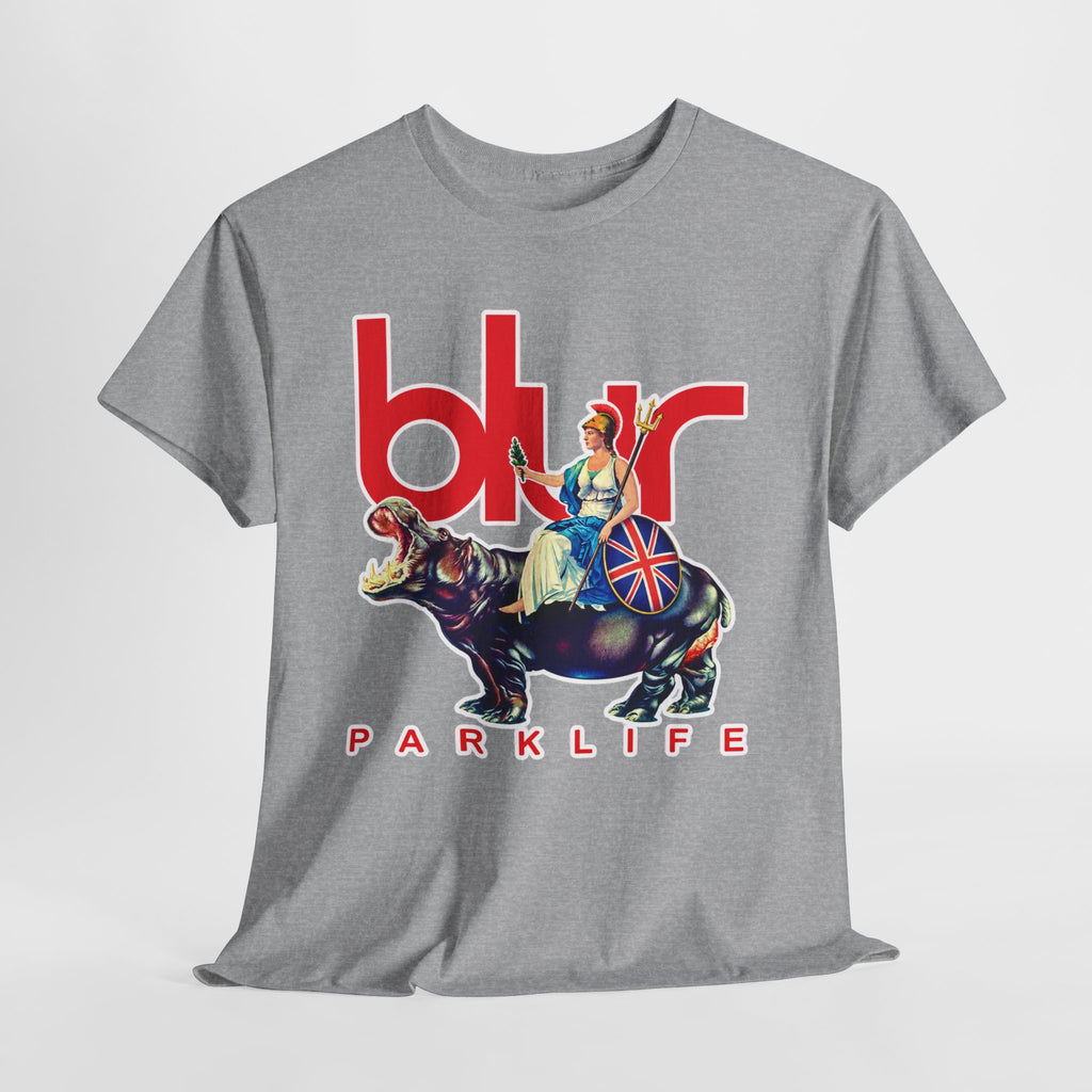 Blur PARKLIFE British Bulldog Graphic Cotton T-Shirt