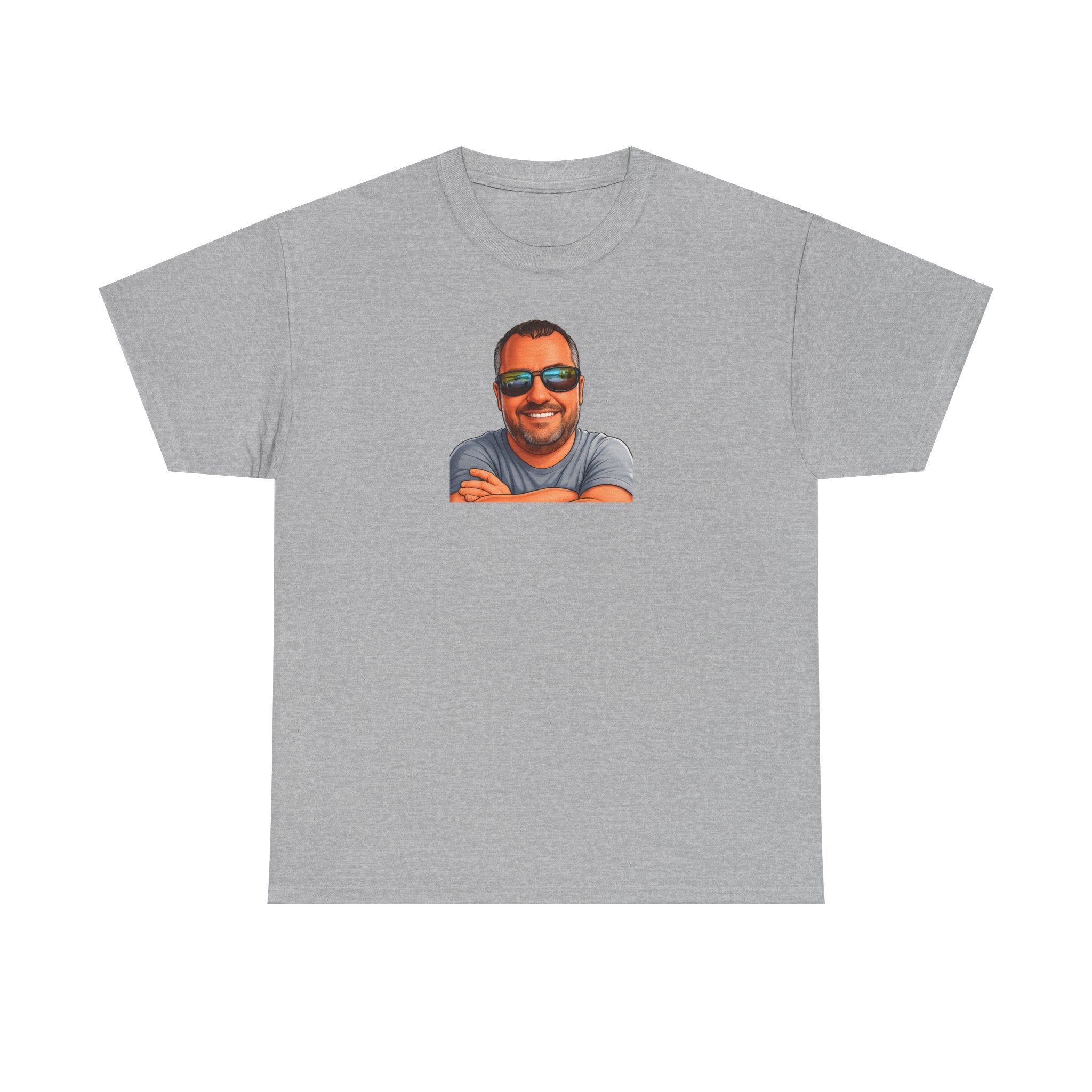 T-Shirt — "Mama Always Said Life Is Like A Box Of Chocolates" Graphic Tee (Funny Retro Portrait)