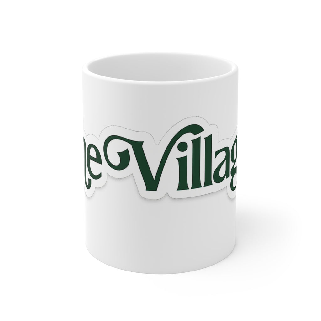 The Villages of Florida Coffee Mug — 'The Villages' Retro Script Ceramic Mug (11oz / 15oz)