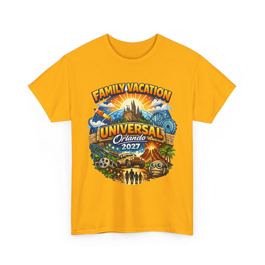 Universal Orlando 2027 Family Vacation T-Shirt