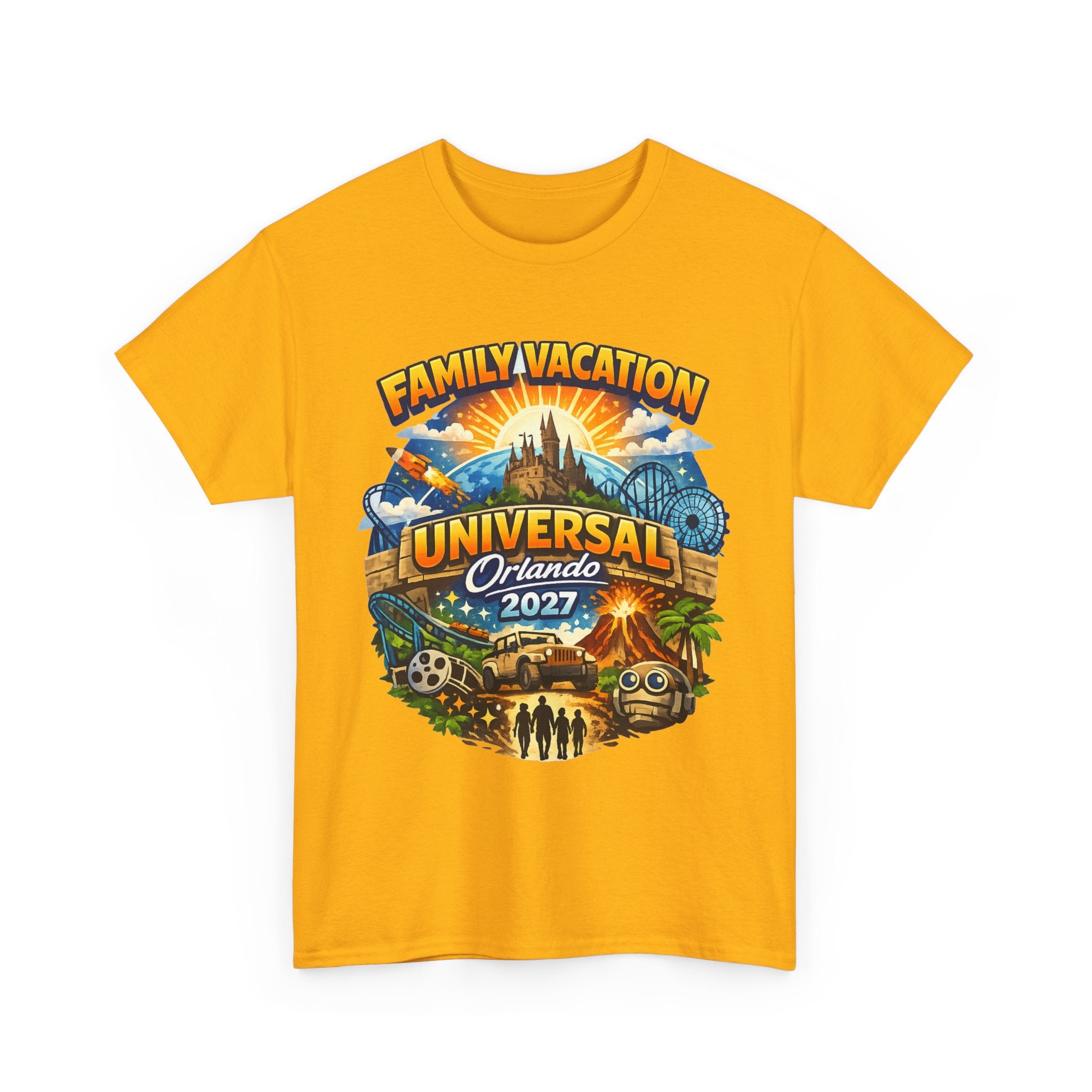 Universal Orlando 2027 Family Vacation T-Shirt