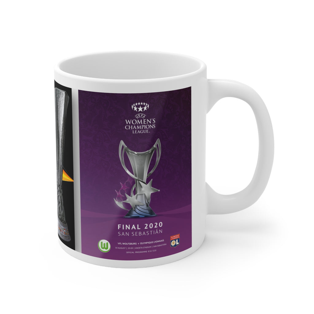 2020 UEFA Finals Programme Covers Inspried Ceramic Mug — (11oz & 15oz)