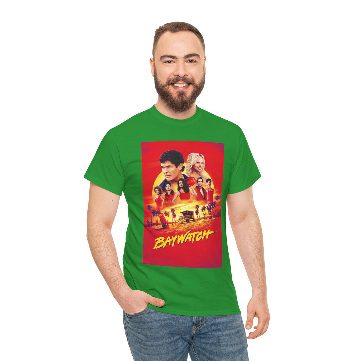 Baywatch Movie Poster Cotton T-Shirt
