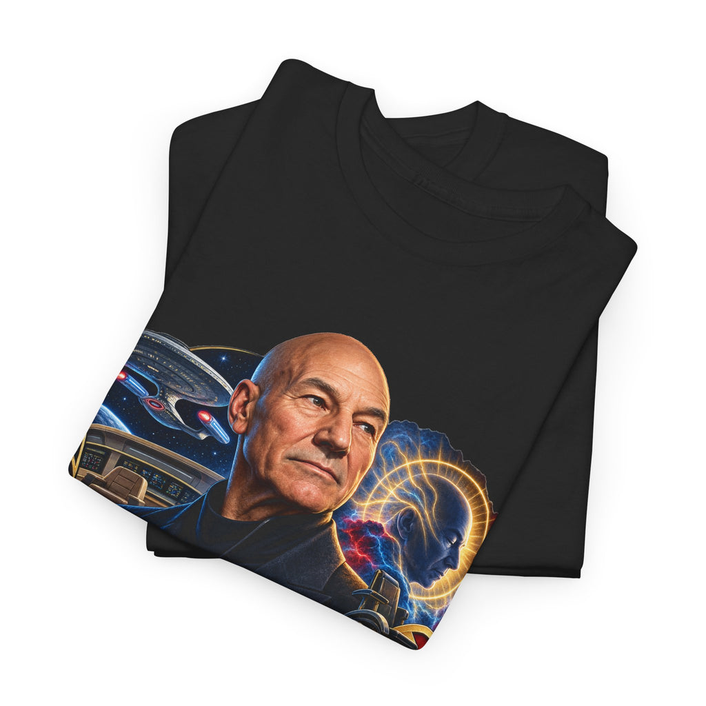 Sir Patrick Stewart Unisex Heavy Cotton Tee