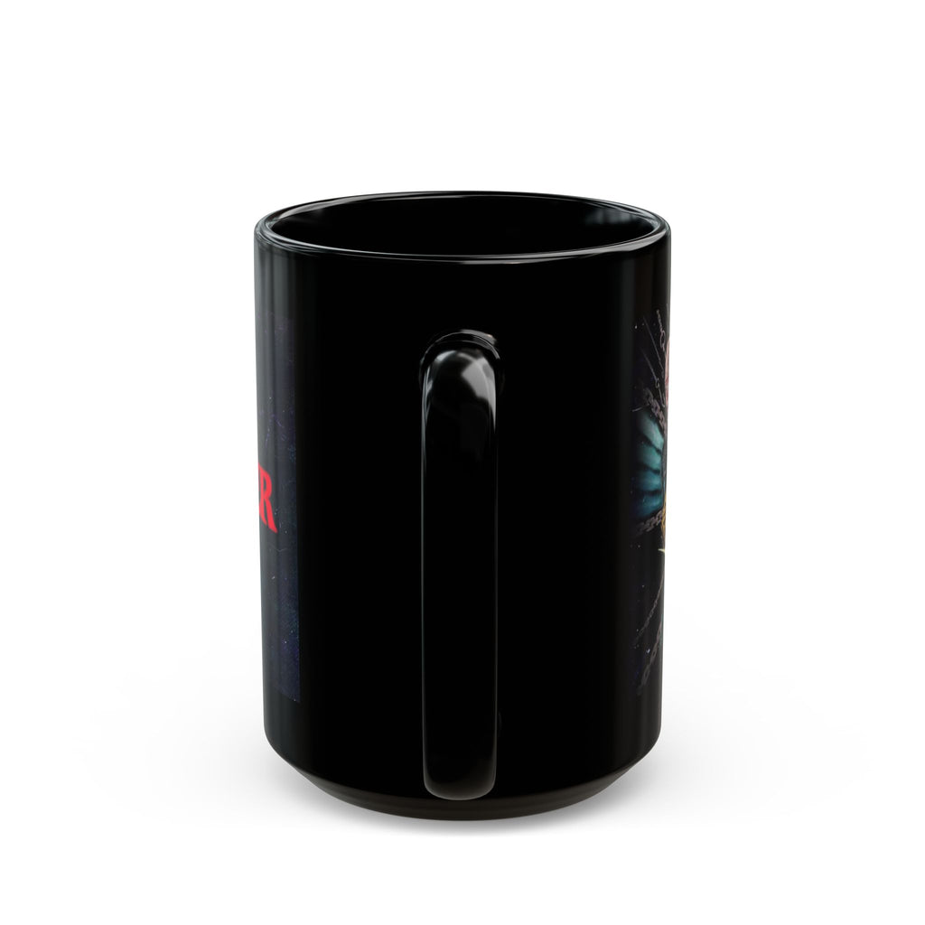 Hellraiser Movie Logo Black Coffee Mug — Horror Fan 11oz/15oz