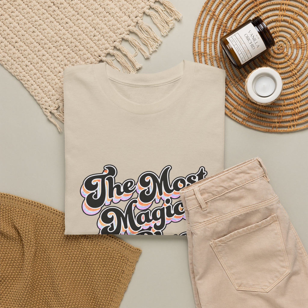 Most magical place in earth Disney inspired Unisex Heavy Cotton Tee