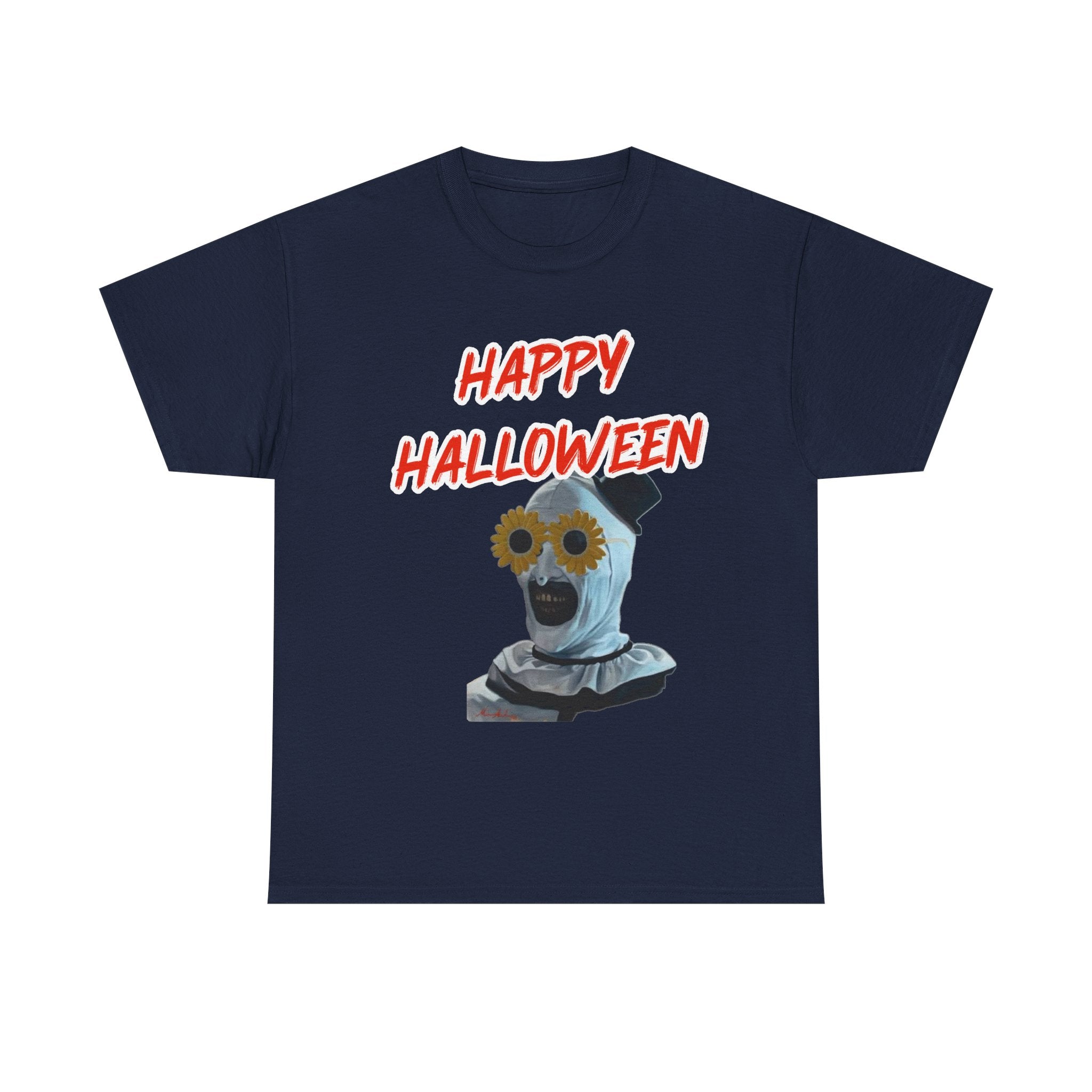 Happy Halloween Costume Mask T‑Shirt