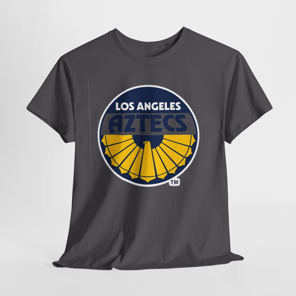 Los Angeles Aztecs Vintage Logo Cotton T-Shirt