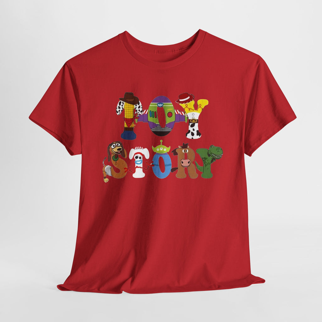 Toy Story Character Name Tee — "Toy Story" Graphic T-Shirt