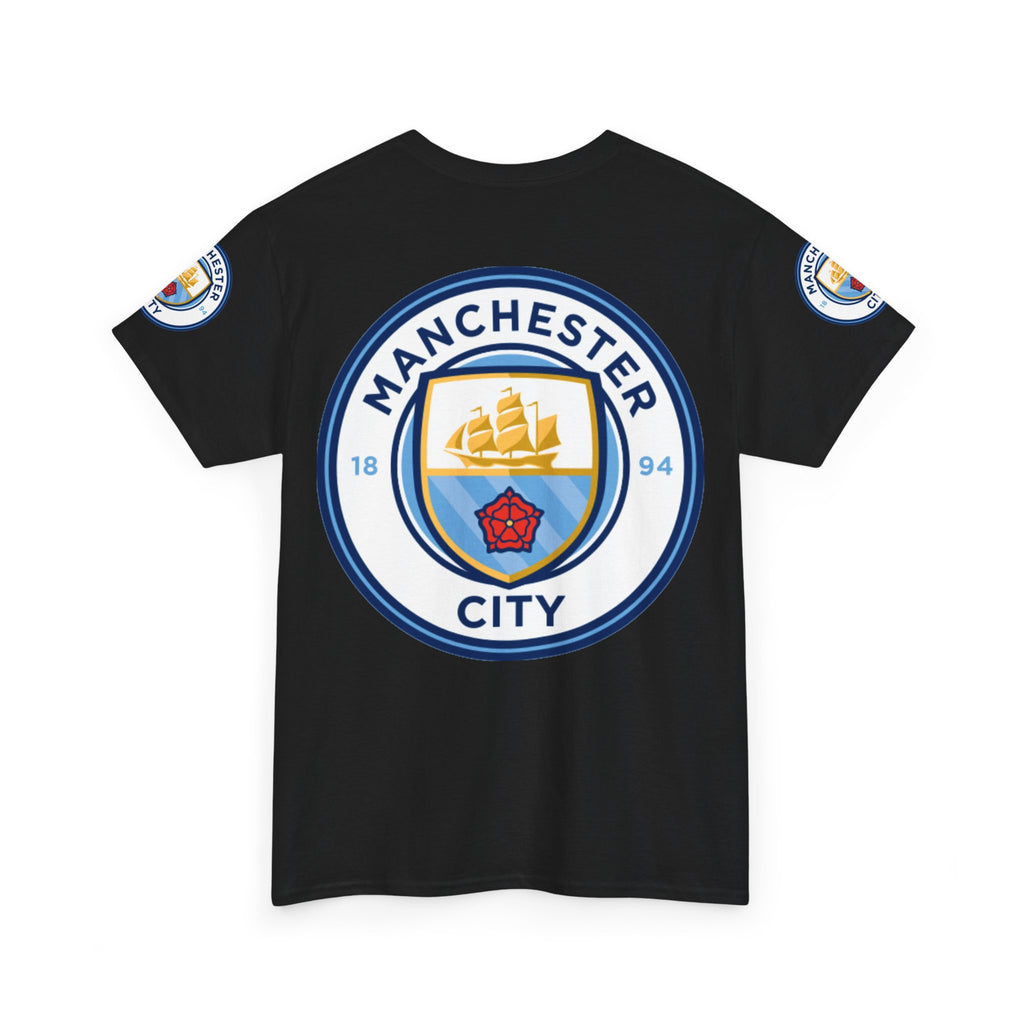 Manchester City Crest T-Shirt — Football Club Logo Tee