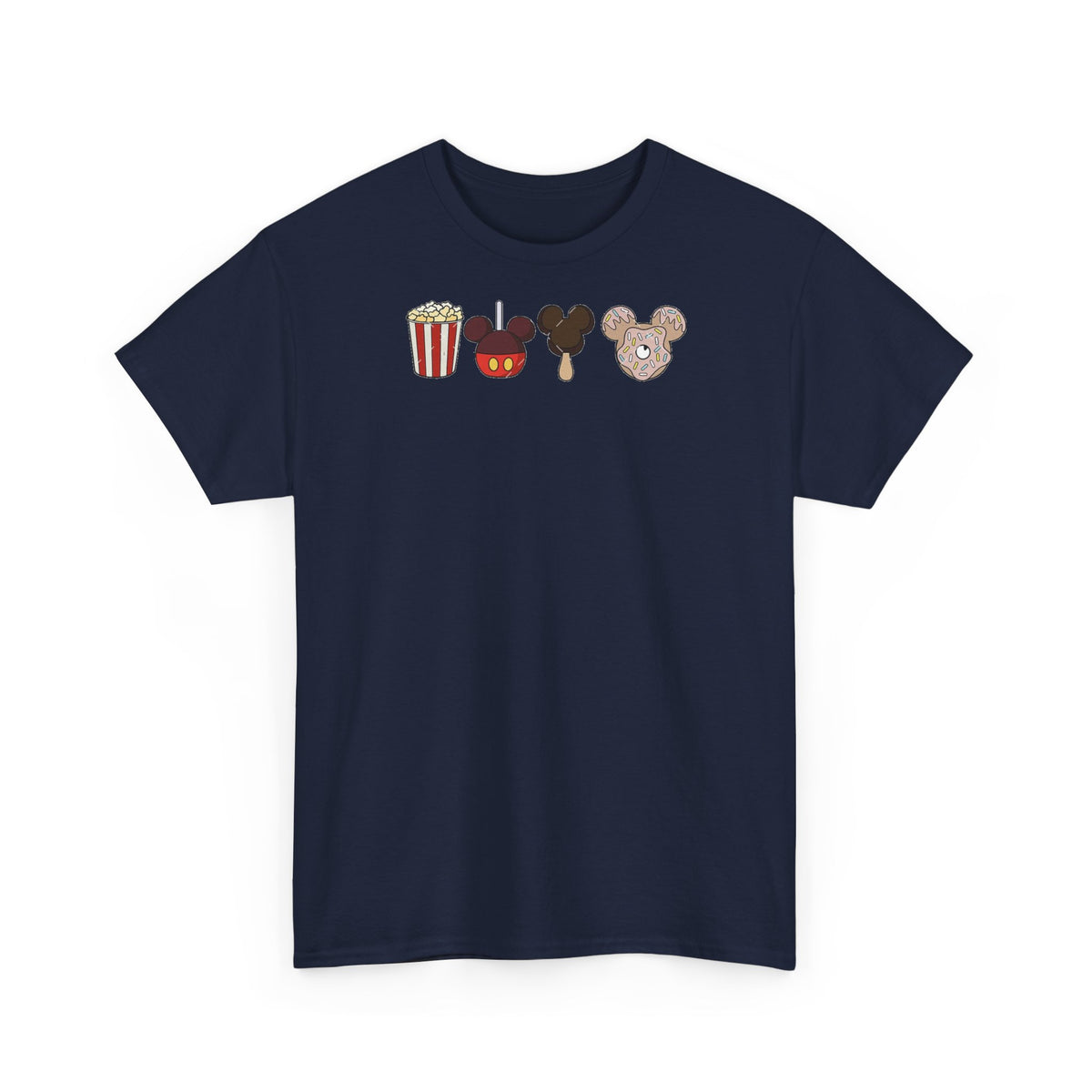 Disney snacks inspired Unisex Heavy Cotton Tee