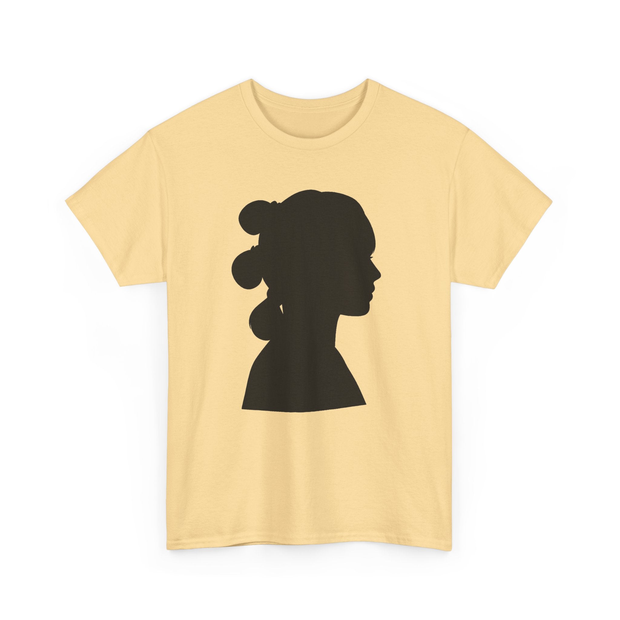 Princess Leia Star Wars Silhouette Profile Tee — Classic Portrait T‑Shirt