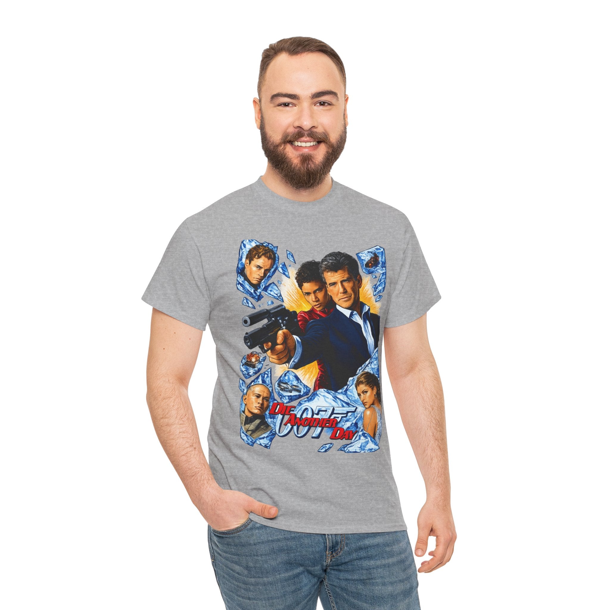 James Bond 007 Die Another Day Movie Poster Tee — Classic Spy Film Graphic T-Shirt