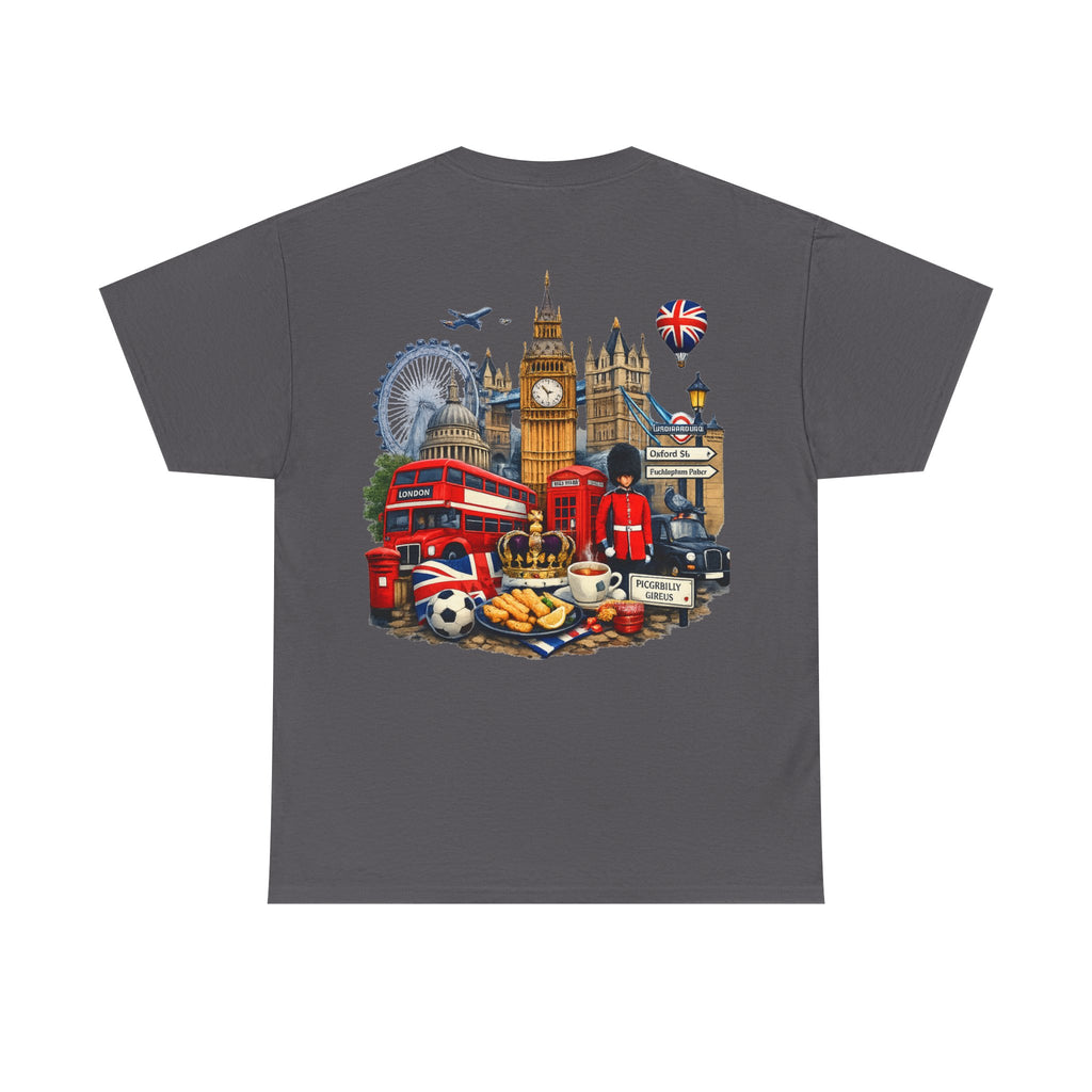 London Landmarks T‑Shirt — British Icons Collage Tee