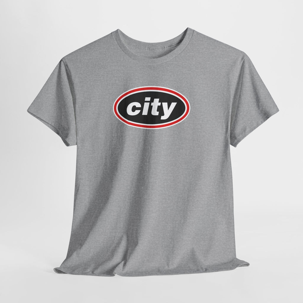 Manchester City Oasis Inspired Logo Cotton T-Shirt