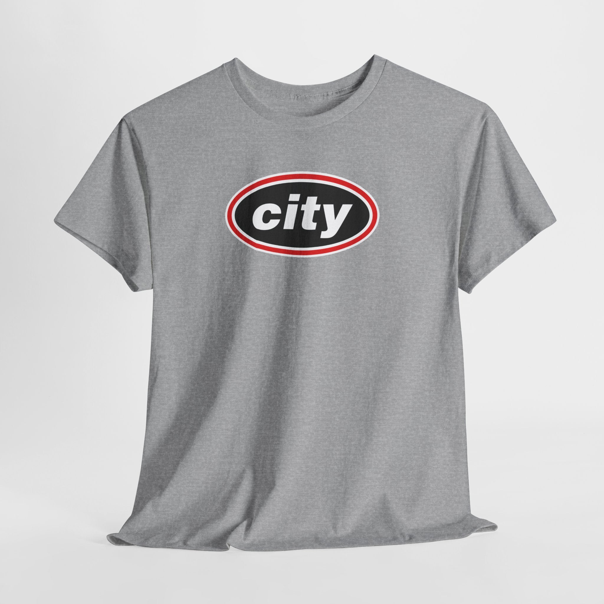 Manchester City Oasis Inspired Logo Cotton T-Shirt