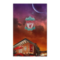Liverpool FC Anfield Skyline Tea Towel — Waffle Double-Sided Stadium Design