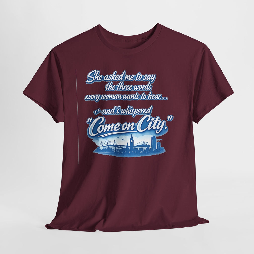 Come on City Skyline Tee — Retro Script Urban Pride T‑Shirt