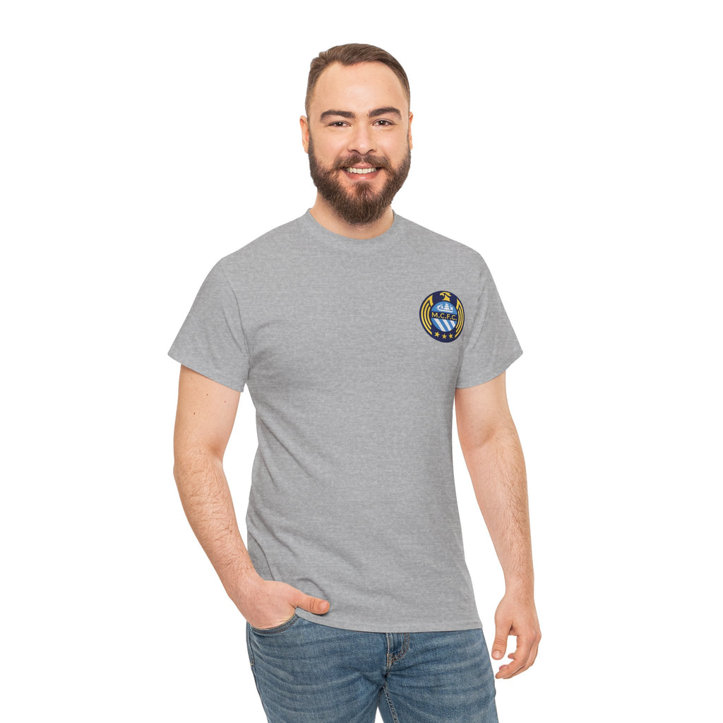 MCFC Unofficial Crest / Badge Tee — Nautical Compass Emblem Shirt