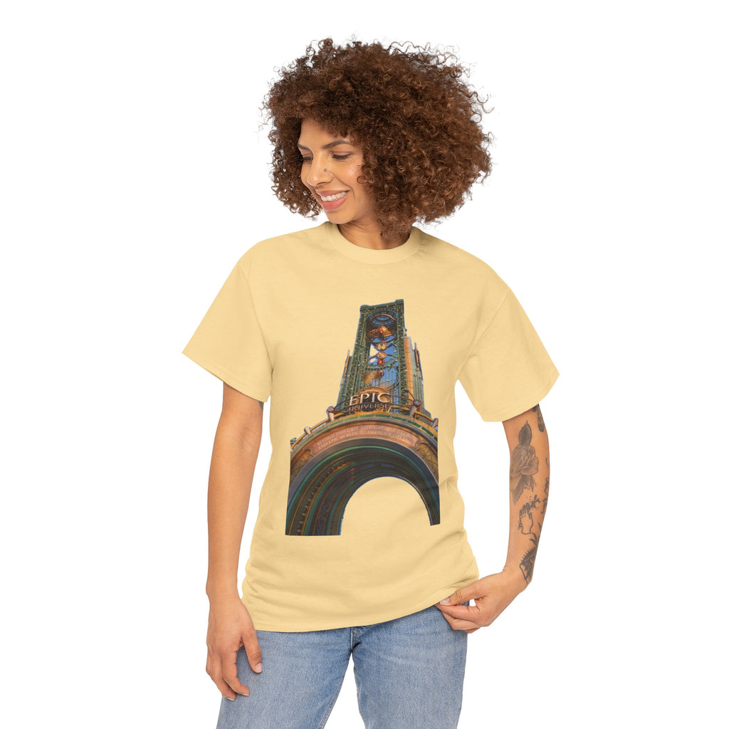 Epci Universe Vintage Theater Arch Graphic Tee — 'Epic' Retro Marquee T-Shirt