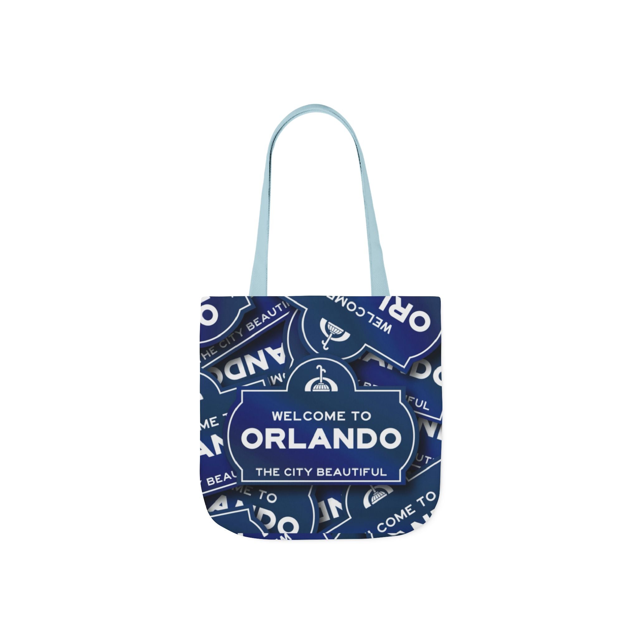 Orlando Welcome Sign Canvas Tote