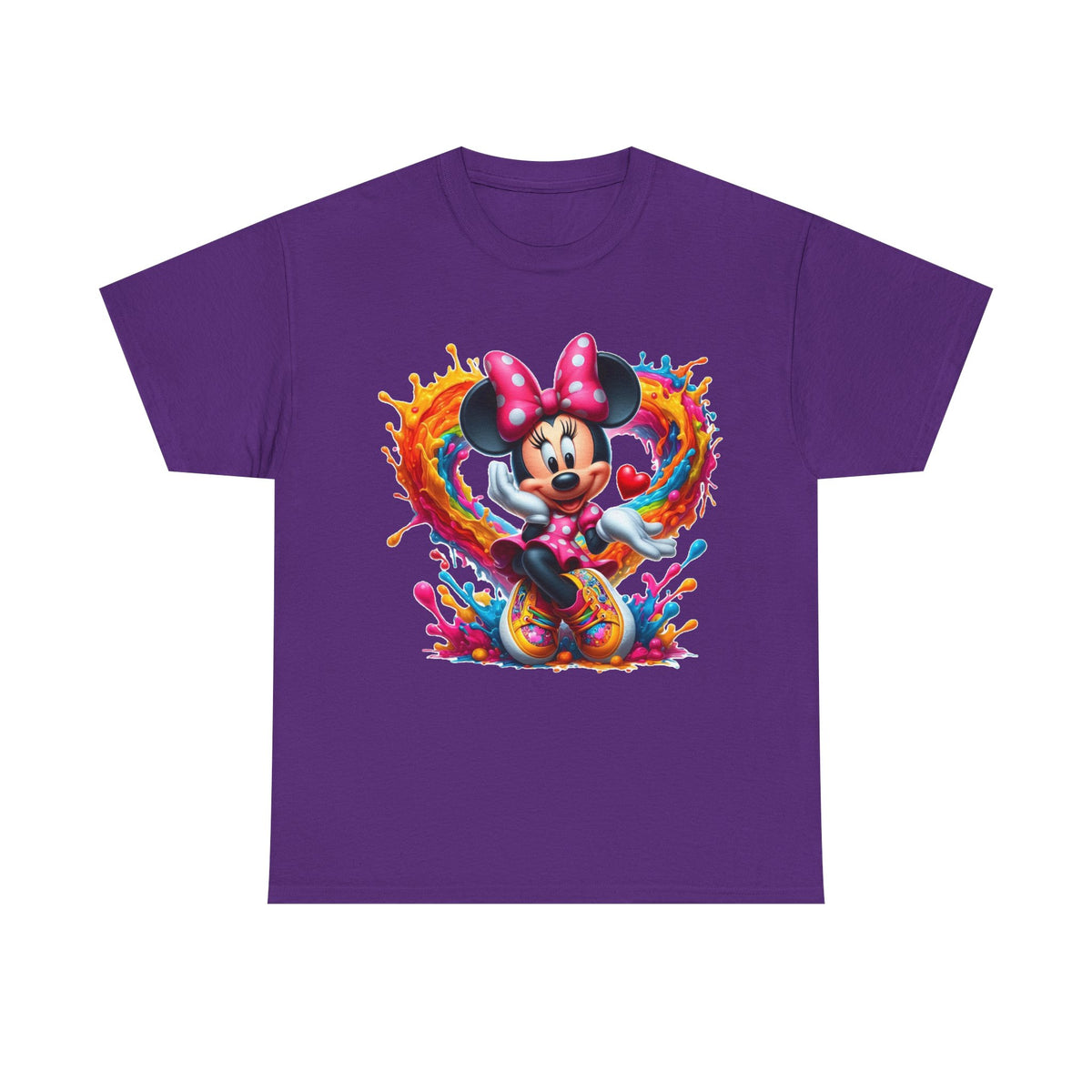 Minnie Mouse Unofficial Color Splash T‑Shirt