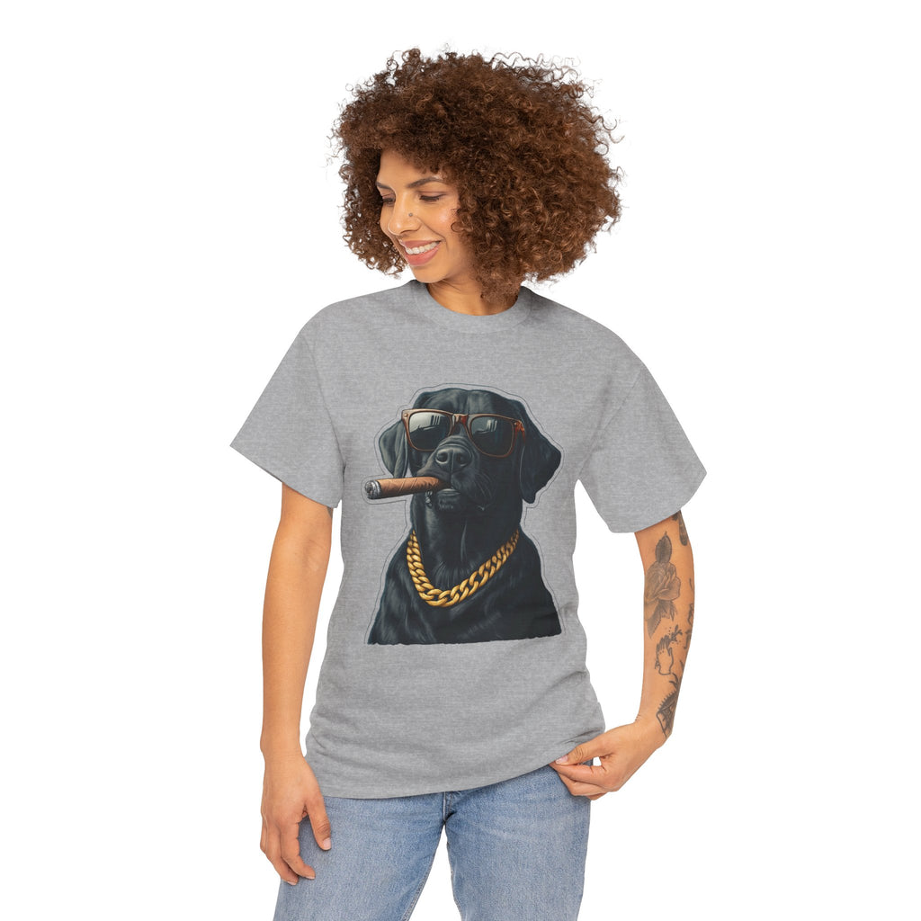 Cool Rottweiler Smoking Cigar Graphic Tee — Dog Lover Streetwear