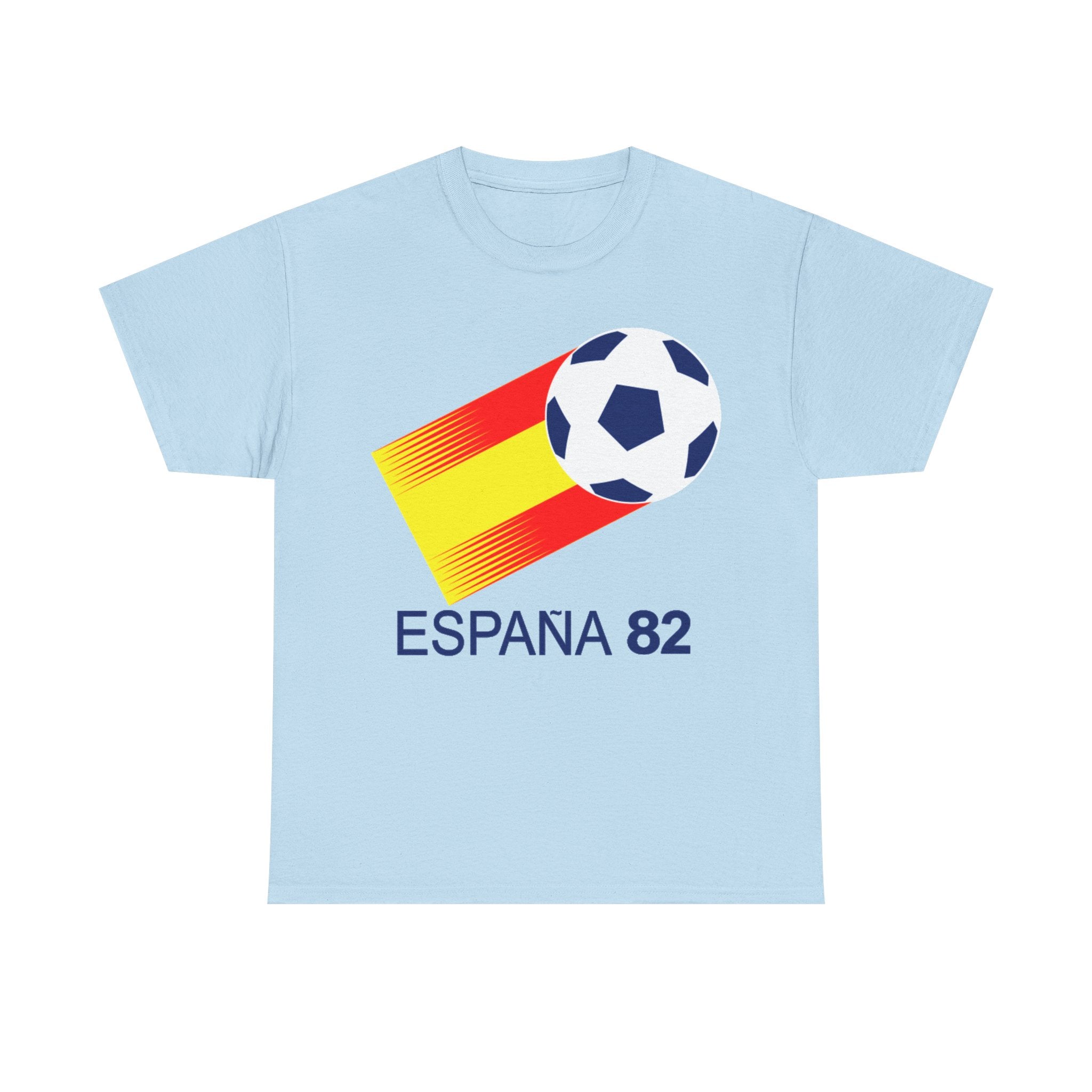 Spain 82 Soccer Tee – Retro España World Cup Football Shirt