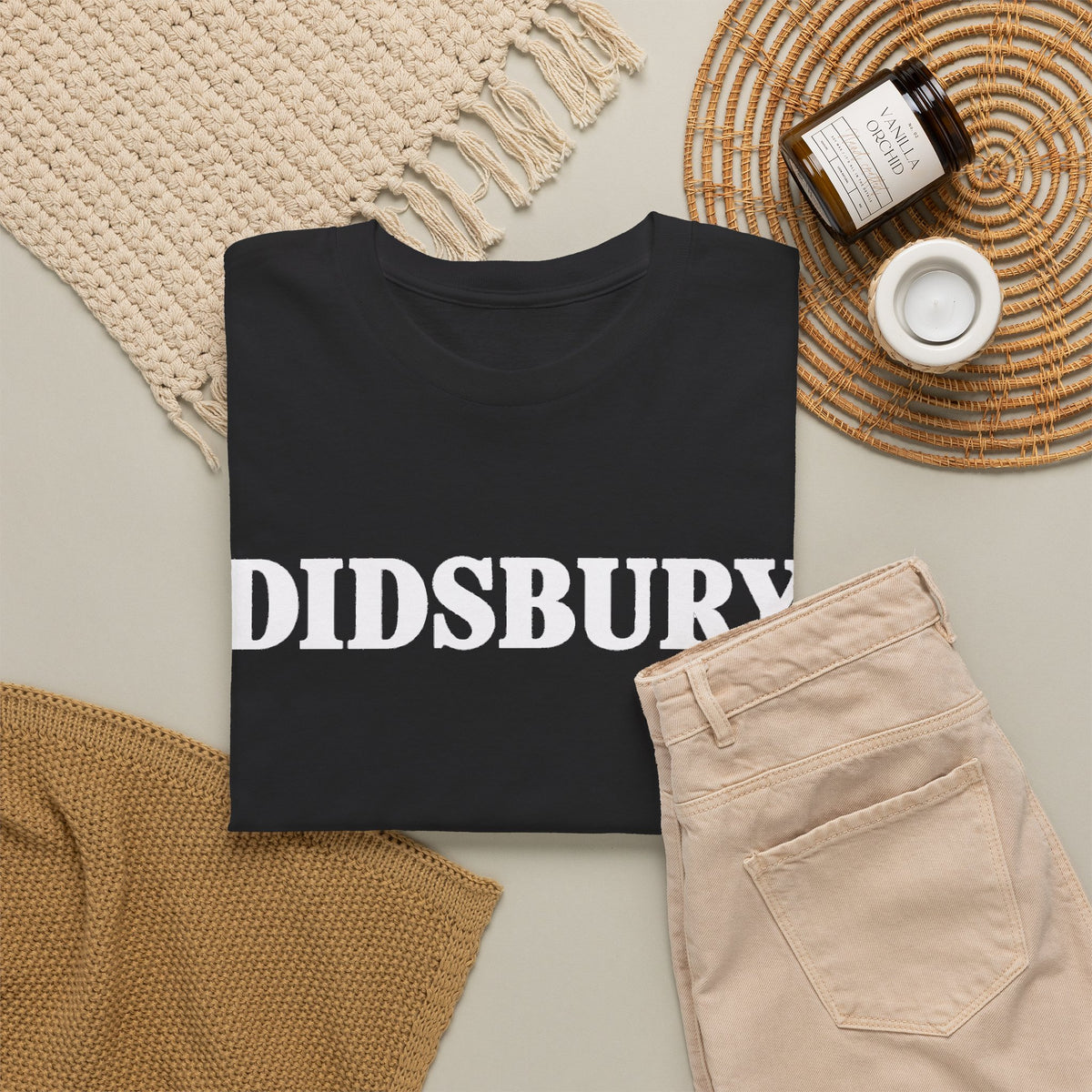 Didsbury Classic Logo Cotton T-Shirt / Tee