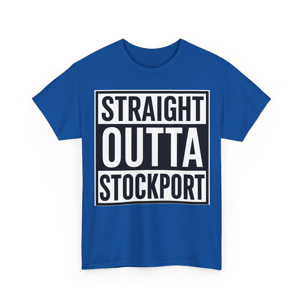 Straight Outta Stockport T-Shirt — Bold City Pride Tee